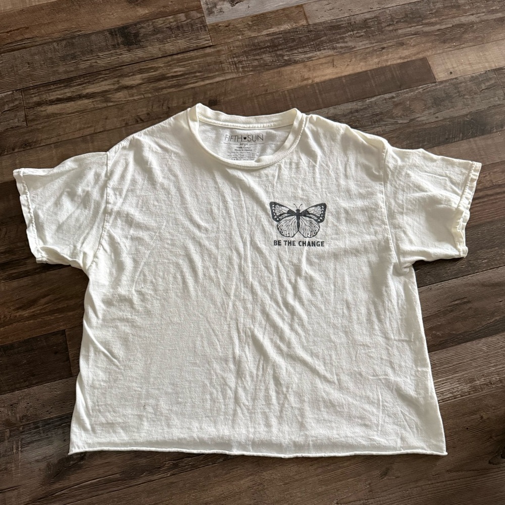 'Be the Change' Graphic Tee